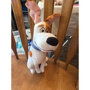 Illumination The Secret Life of Pets 2 Max Dog Plush White Brown 2019 3841100